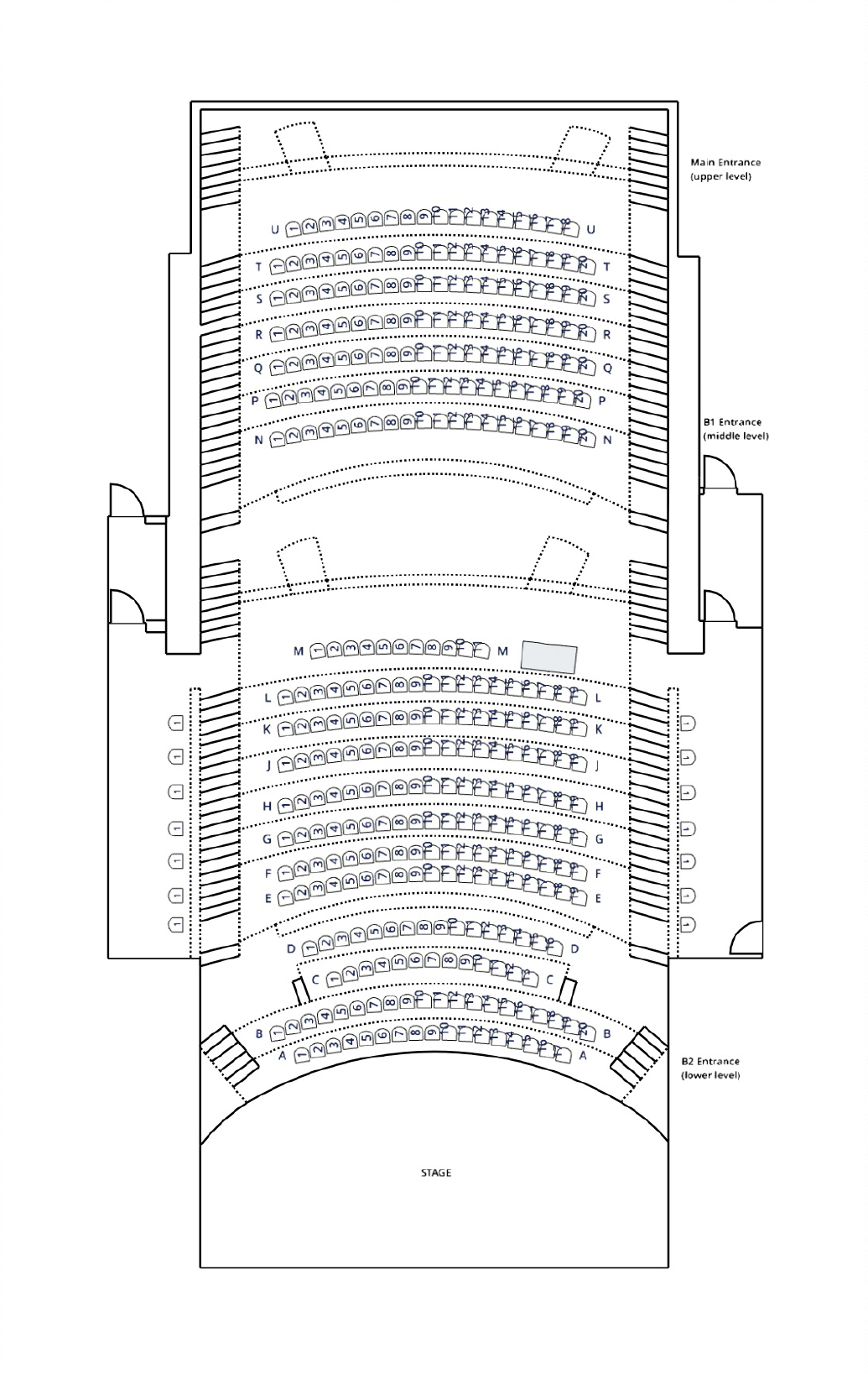 Hopkins Bloomberg Center Theater Seating Chart