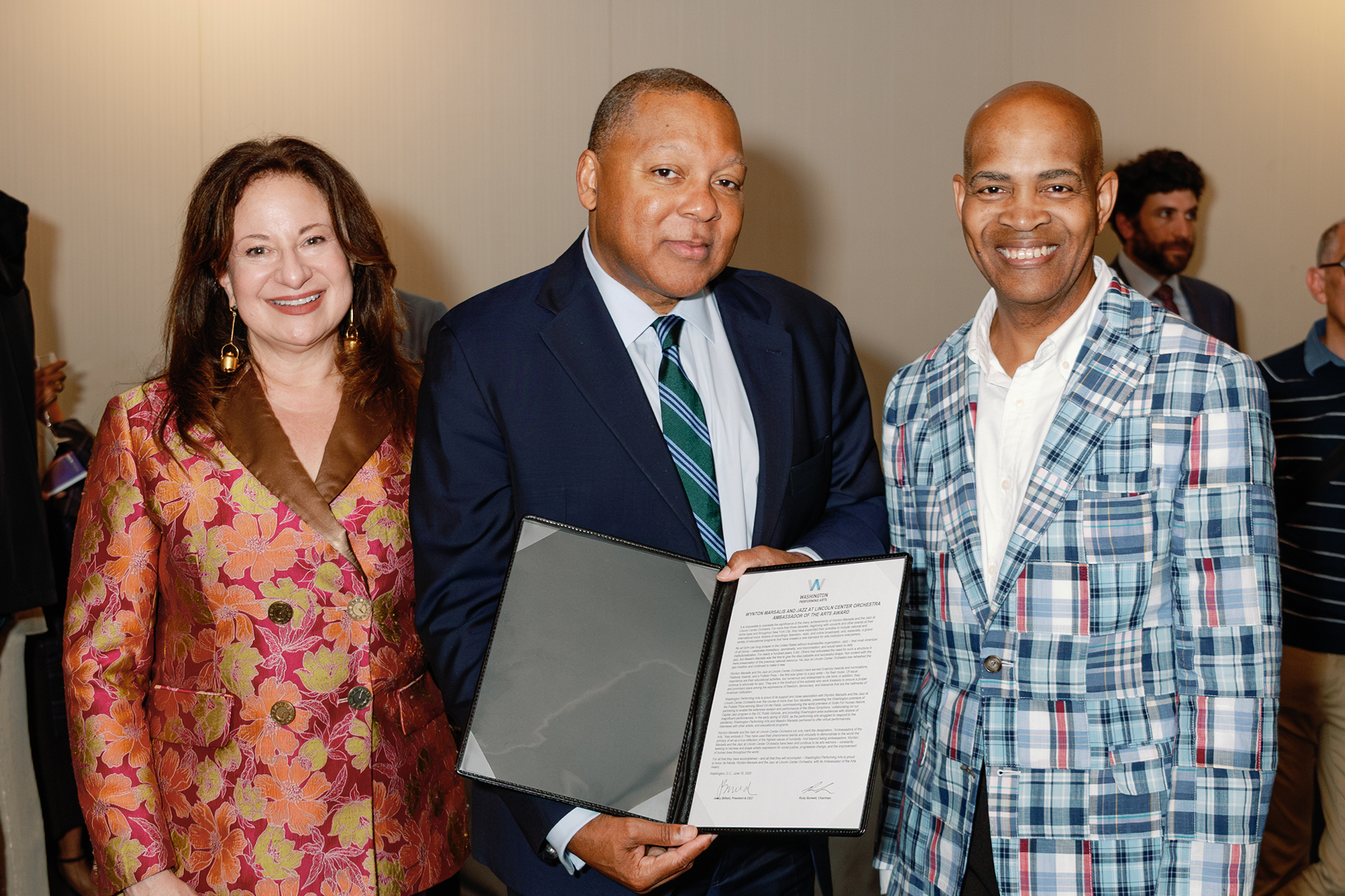 Jenny Bilfield, Wynton Marsalis, Rudy Burwell