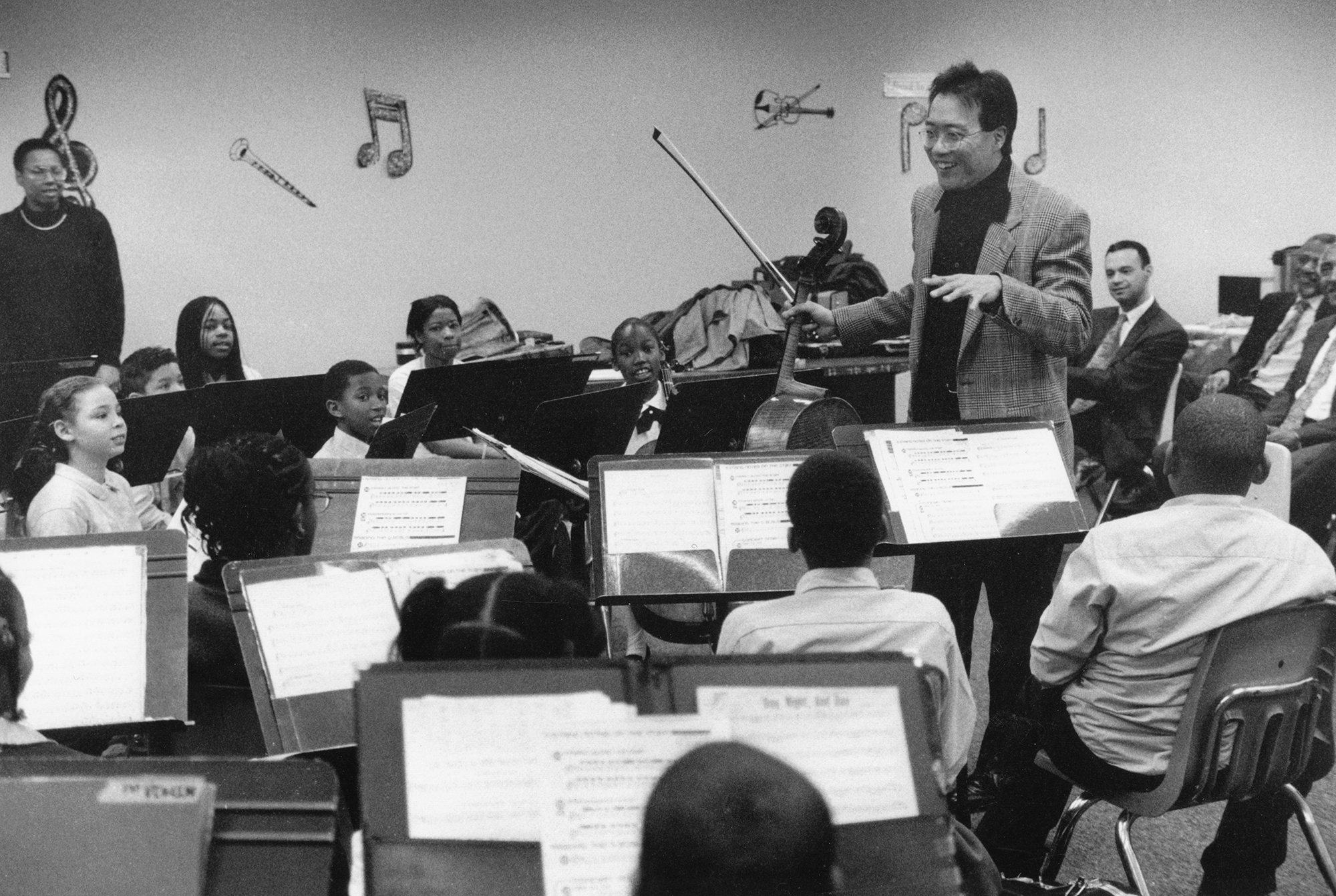 Yo-Yo Ma at Fletcher Johnson Education Center