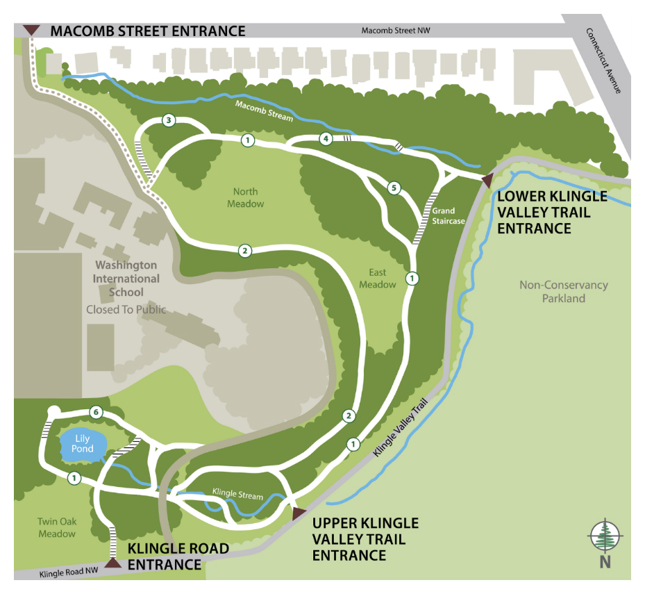 Tregaron Conservancy Map