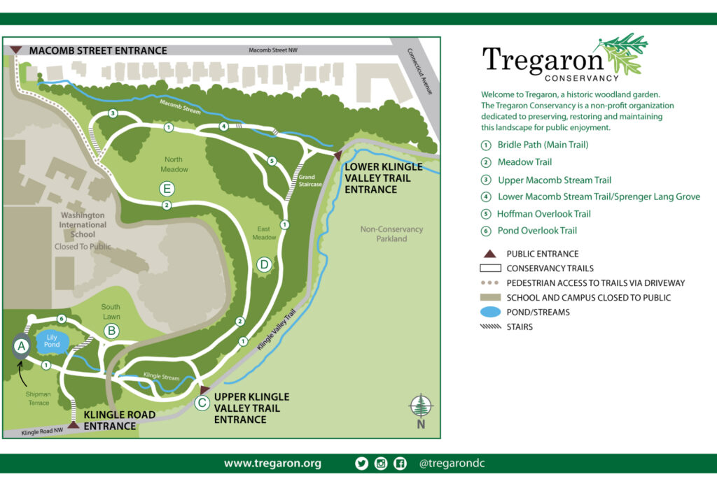 Tregaron Conservancy Map